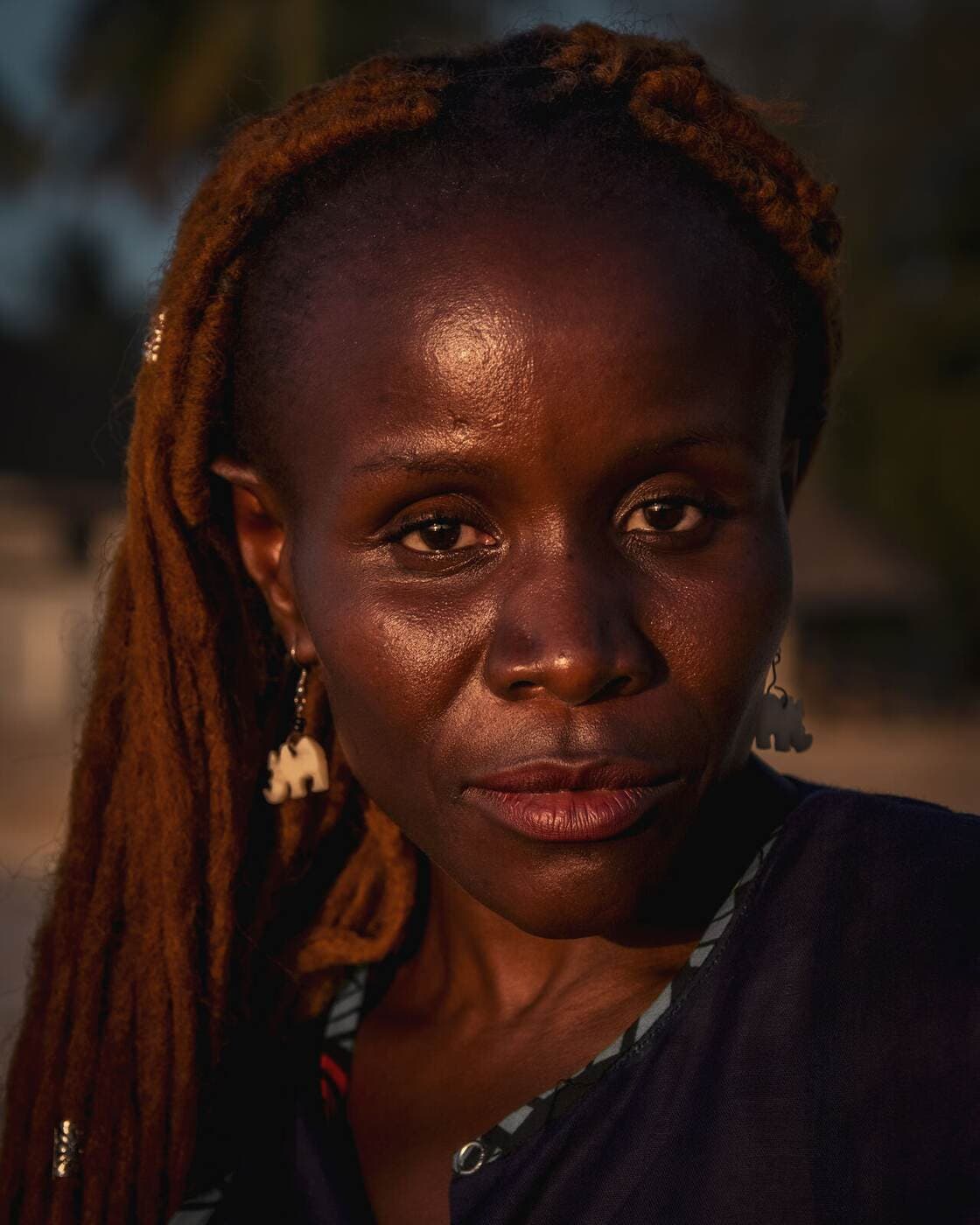 Portret mieszkanki Zanzibaru